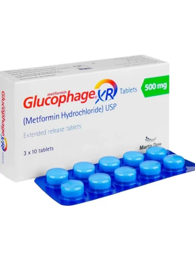 Glocophage XR 500mg (metformin)